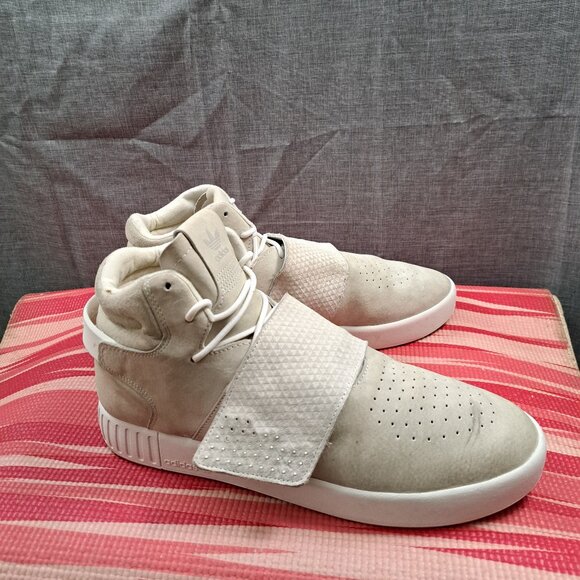 %Adidas Tubular Invader Suede High Top Trainers Shoes Size 11 Men / A 40 main image 14